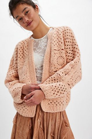 Maiami Granny Square Cardigan