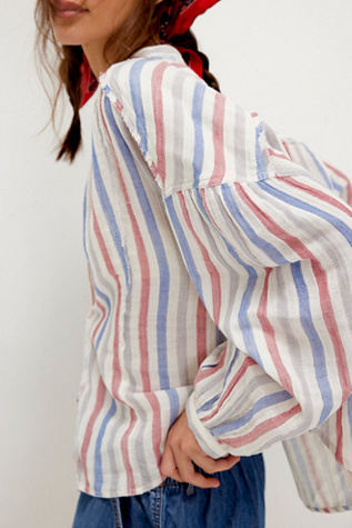 We The Free Valley Double Cloth Striped Shirt