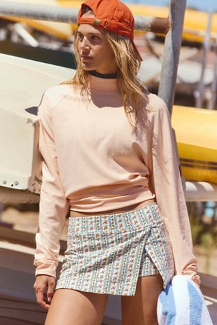 Hot Shot Printed Mini Skort