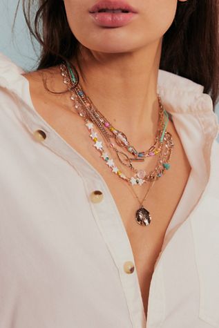 Collier superposé étoilé