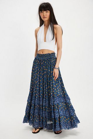 FP One Brynn Printed Maxi Skirt