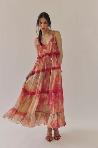 Robe longue Bali Run For The Roses