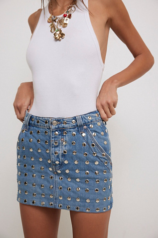 Tricia Fix Studded Francisco Mini Skirt