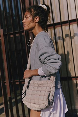 Quilted Baby Carryall Sling Bag