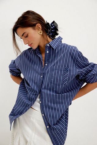 Sabine Striped Articulated Shirt