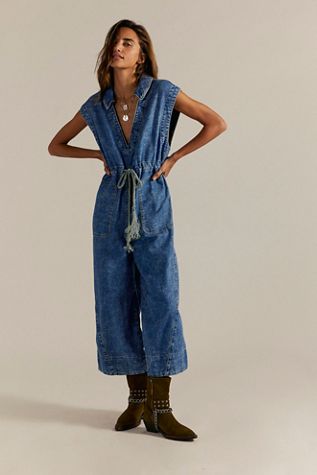 We The Free Lantana Cropped Coverall