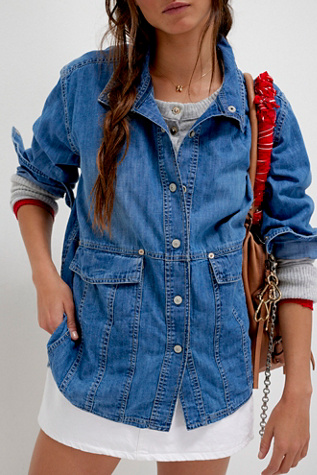 We The Free Texas Strut Denim Shirt