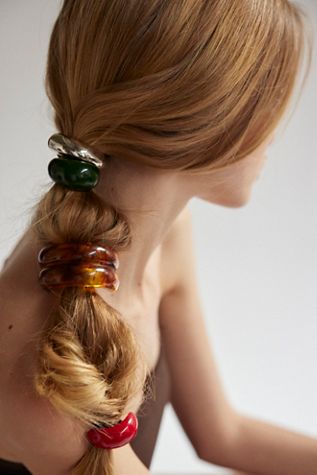 Jumbo Acrylic Pony Cuff