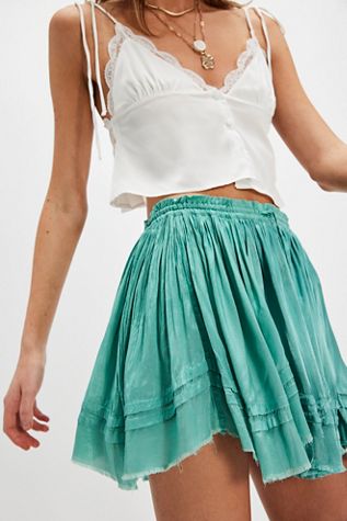 FP One Third Charm Shine Mini Skirt