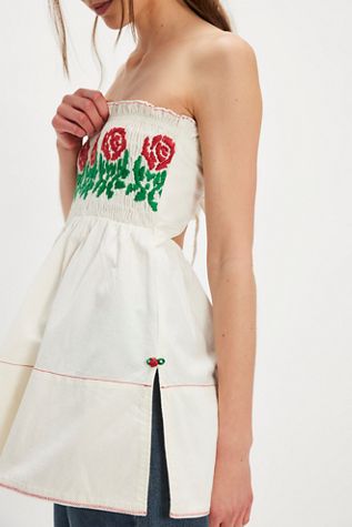Smocked In Roses Tunic