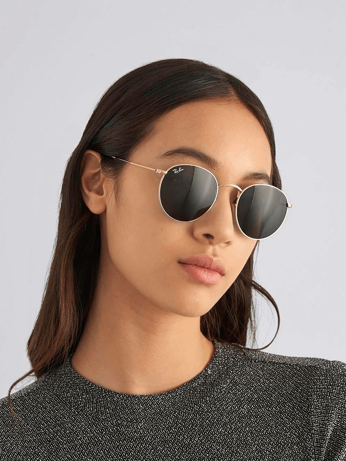 Ray Ban Round Metal On Face Norway, SAVE 34% 