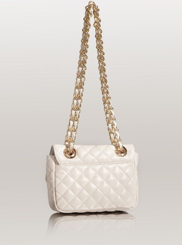 Quilted Leather Mini Bag | GUESS.ca