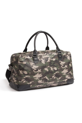 Camo Duffle Bag | GUESS.com