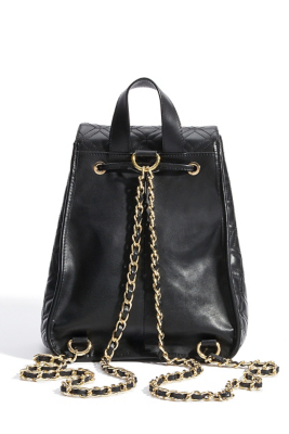 guess leather backpack