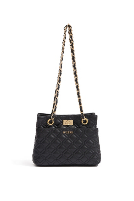 Mini Quilted Leather Tote