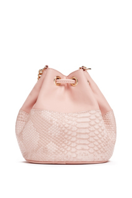 Exotic Mini Bucket Bag