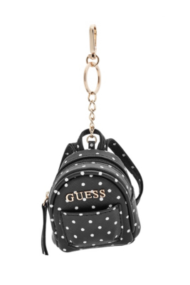 Polka Dot Mini Backpack Charm
