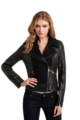 Leather and Wool Jacket | GUESS by Marciano