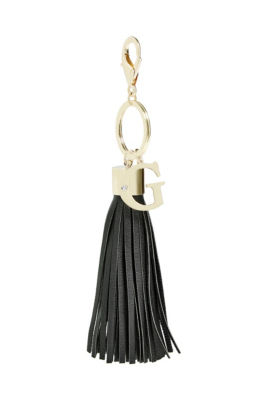 Black Tassel Keychain