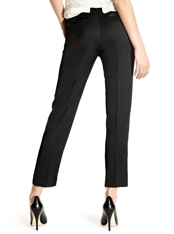 Satin Cropped Pant | GUESS by Marciano