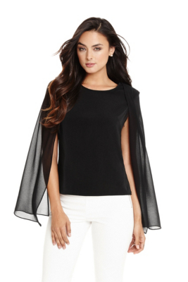 Lael Cadi Cape Top | GUESS by Marciano