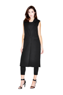 Huntley Long Vest | GUESS by Marciano