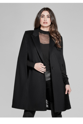 Cybil Cape Coat | GUESS by Marciano