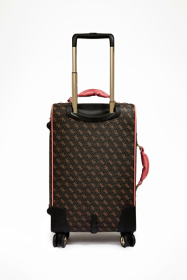 guess suitcase rose gold