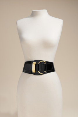 Gold-Tone Half-Circle Waist Belt | GUESS.com