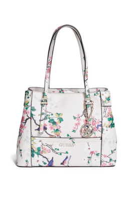 Delaney Floral-Print Shopper Tote | GUESS.com