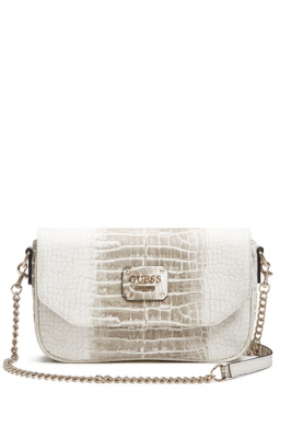 guess carabel crocodile crossbody