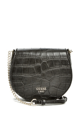 guess carabel crocodile crossbody