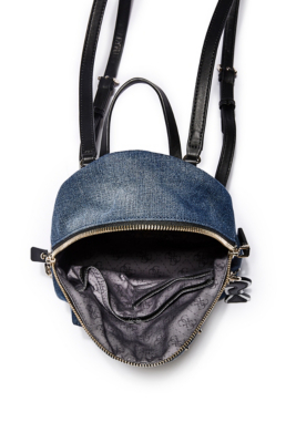 Leeza Denim Mini Backpack GUESS.ca