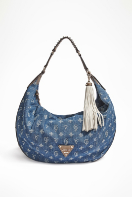 guess denim handbags