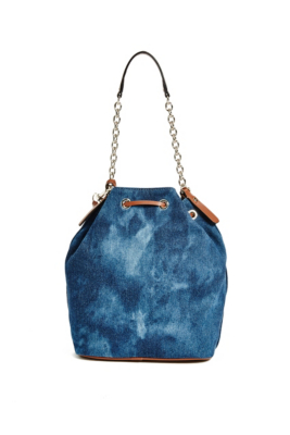 Camylle Denim Bucket Bag