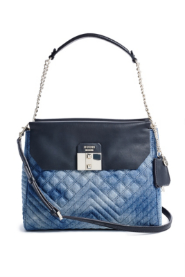 Rebel Roma Denim Shoulder Bag