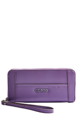 Delaney Large Zip-Around | GUESS.com