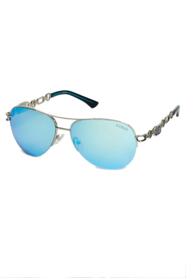 Chain Aviator Sunglasses 9786