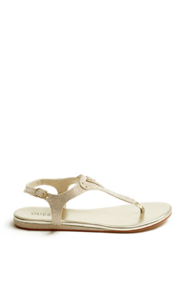 GUESS Women's Carmela T-Strap Sandals | eBay