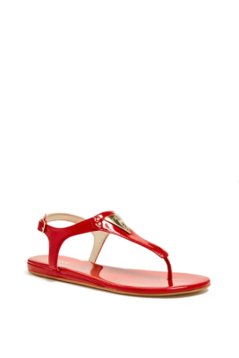 Carmela T-Strap Sandals | GbyGuess.com