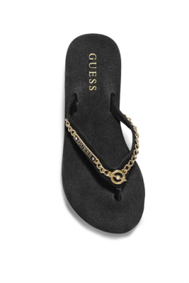 GUESS Women's Surena Wedge Flip-Flops | eBay