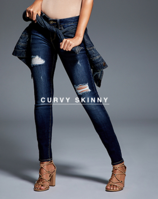 guess sienna curvy skinny jeans