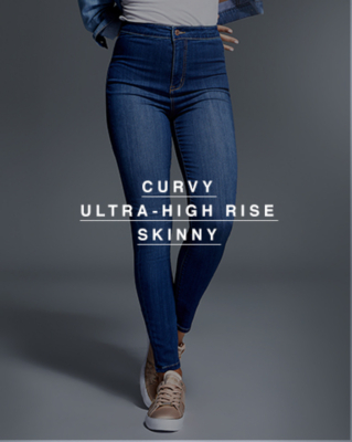 guess high waisted skinny jeans