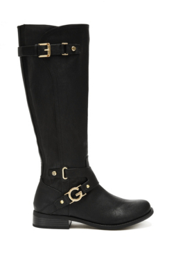 G By Guess Women's Hurdle Logo Riding Boots | eBay