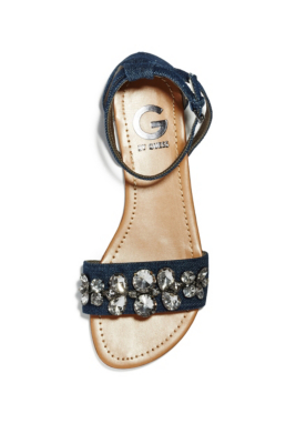 chloe denim sandals