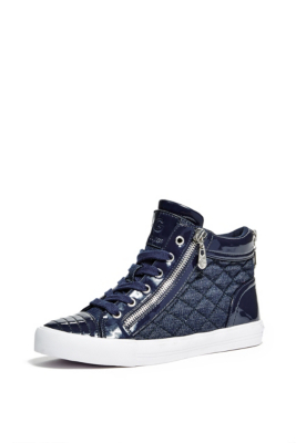 G By Guess Women's Orily Quilted High-Top Sneakers | eBay