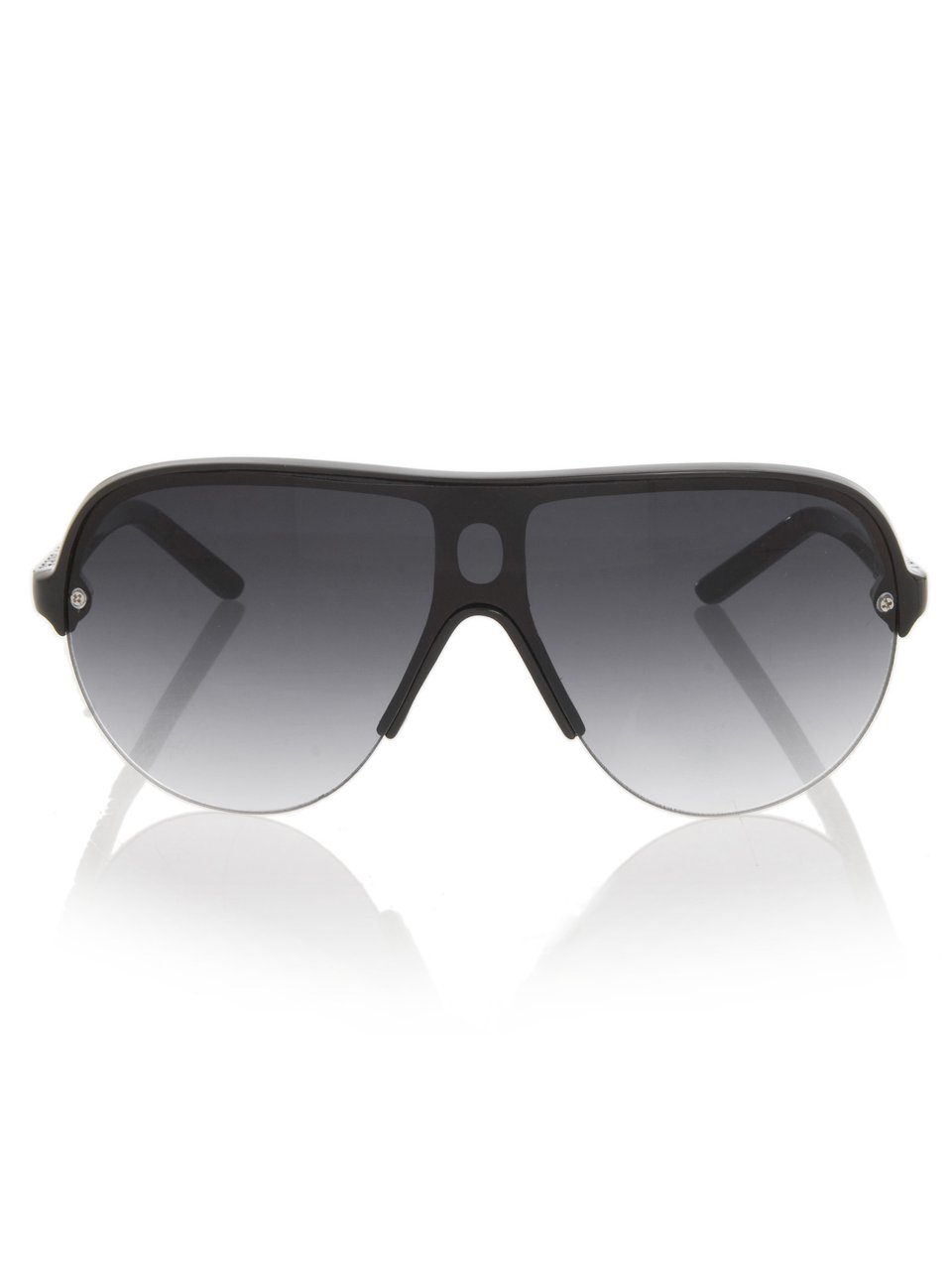 G By Guess Men's Shield Metal Aviator Sunglasses