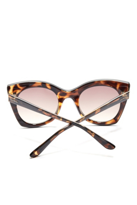 Brea Angular Cat Eye Sunglasses