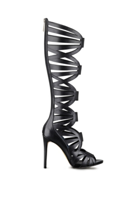 guess black gladiator sandals