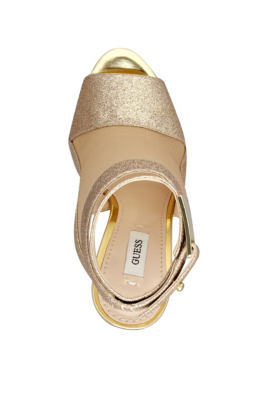 Adalie Glitter Mesh Heels